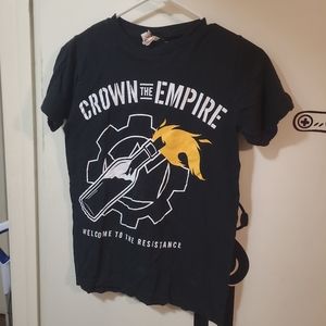 Crown The Empire - Welcome To The Resistance Tour T-Shirt Men's XS